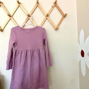 Lavender Purple 4T casual Toddler Dress